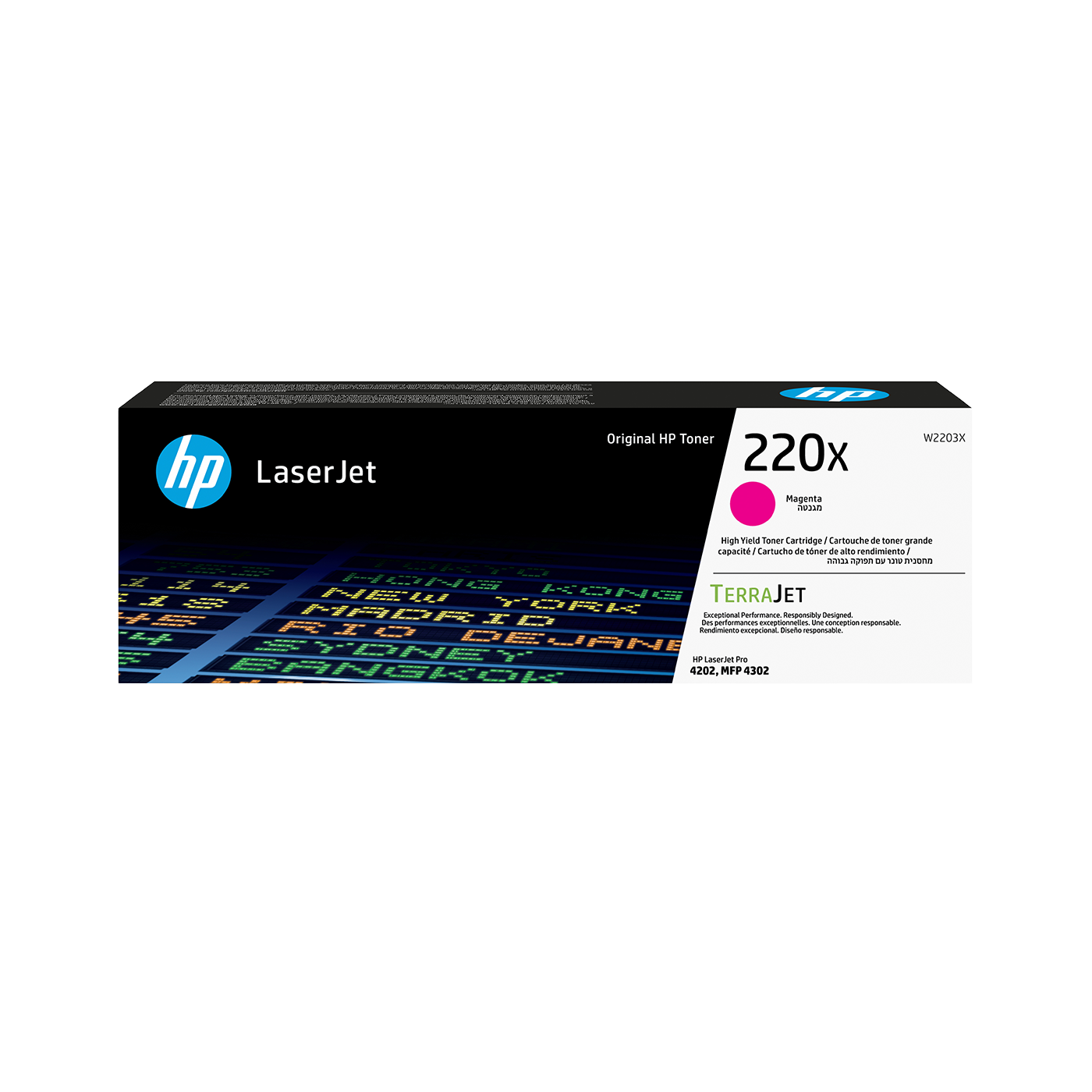 HP 220X Original Magenta LaserJet Toner Cartridge