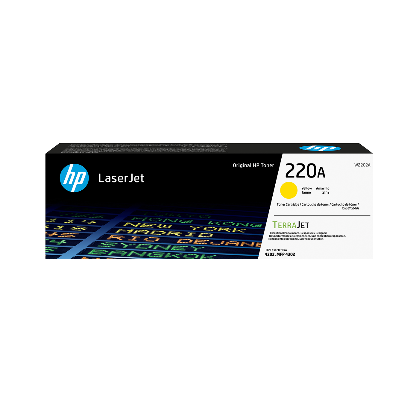 HP 220A Yellow Original LaserJet Toner Cartridge