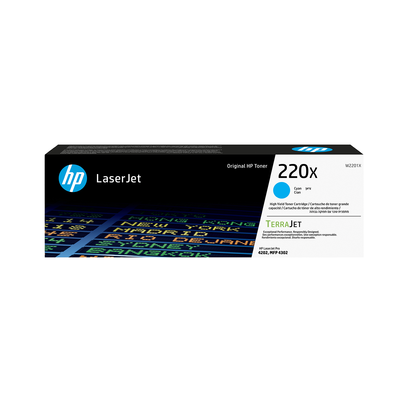 HP 220X Cyan Original LaserJet Toner Cartridge