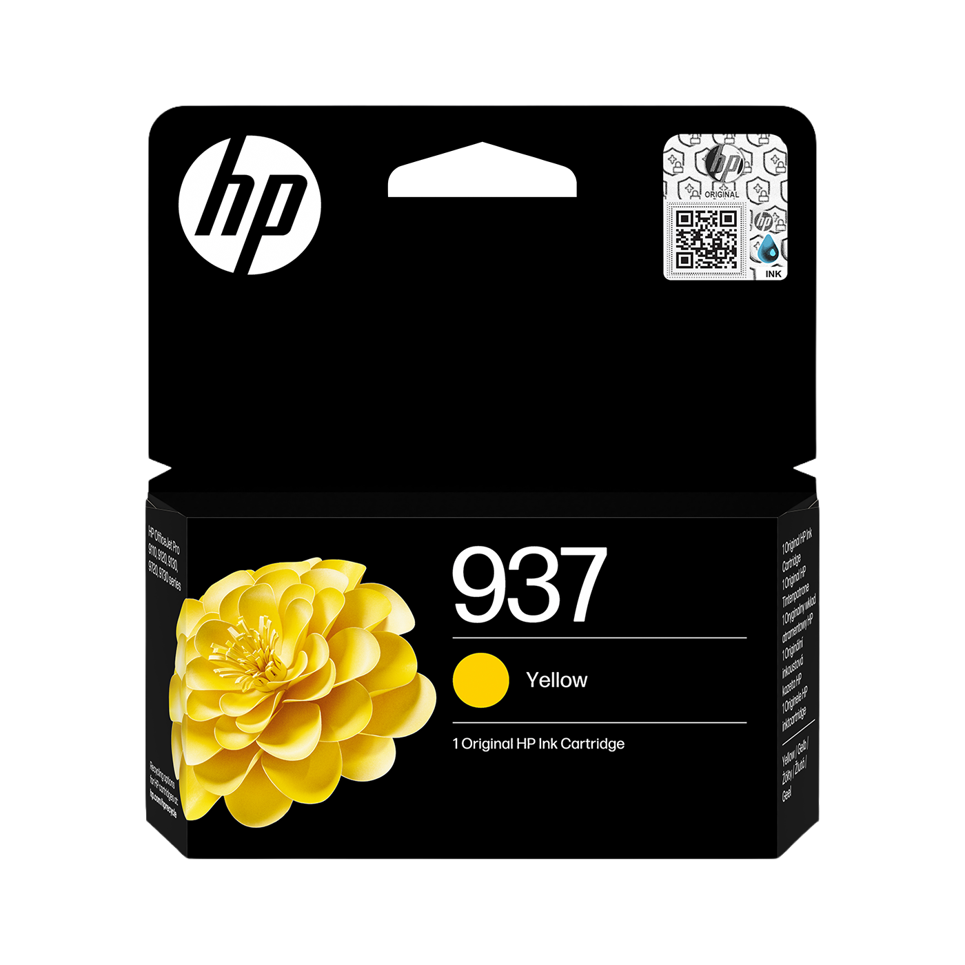 HP 937 Yellow Original Ink Cartridge