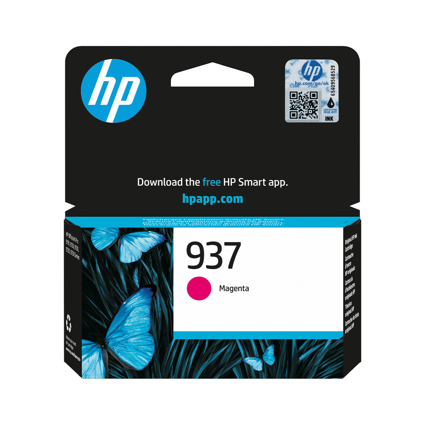 HP 937 Magenta Original Ink Cartridge