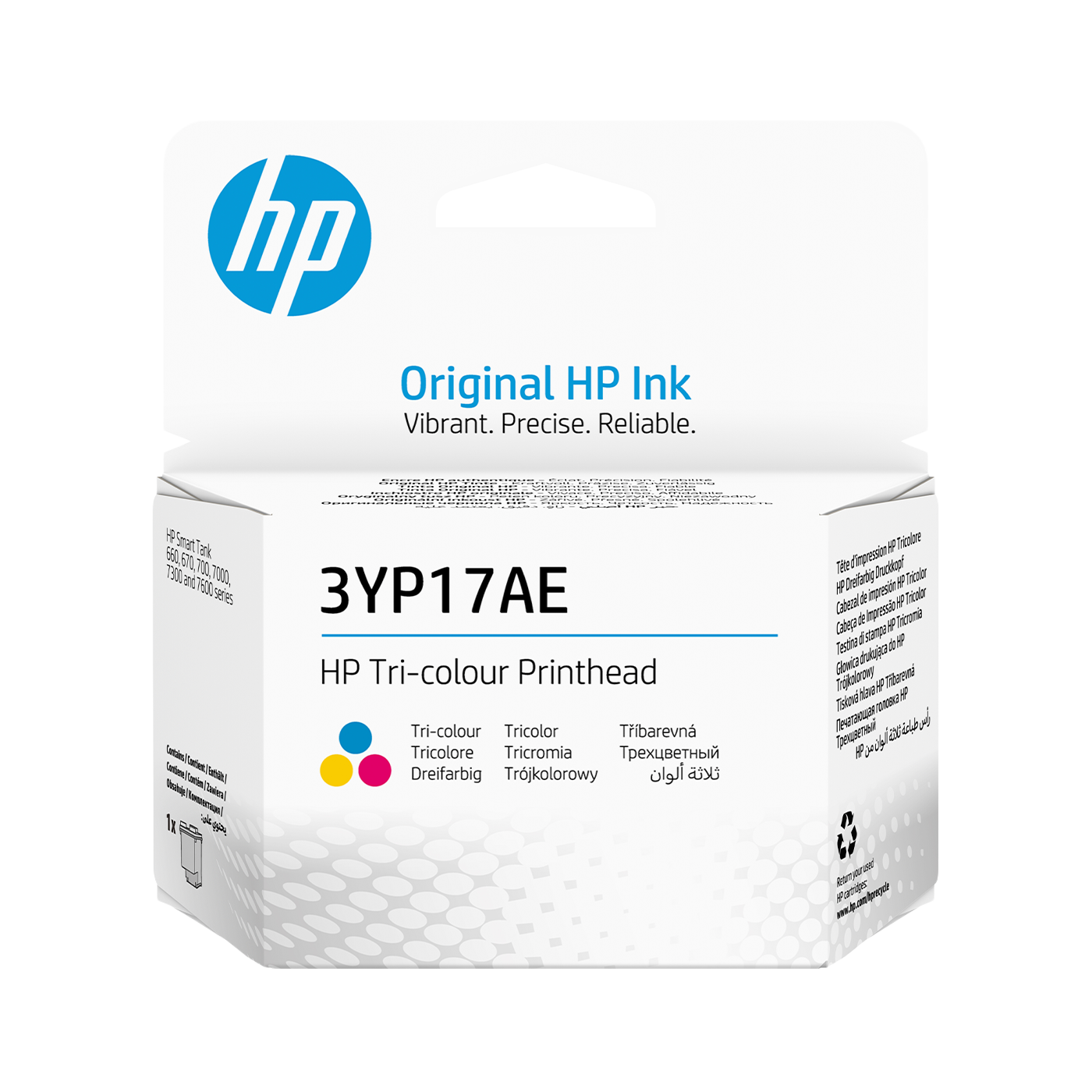 HP Tri-Color Original Printhead 3YP17AE
