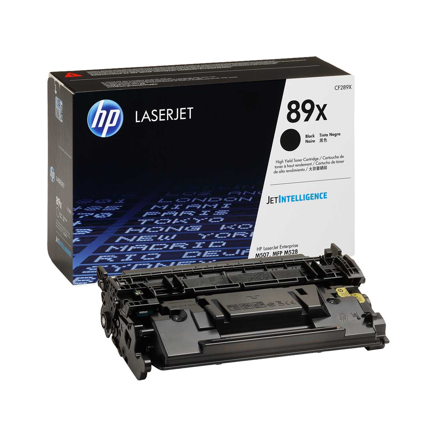 HP 89X Black LaserJet Toner Cartridge